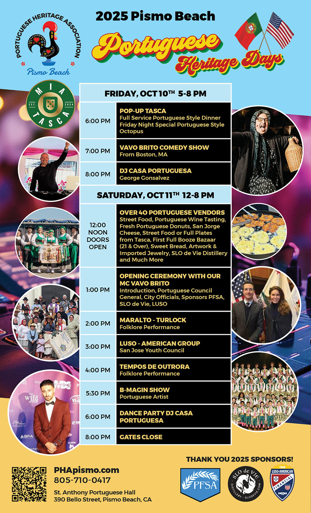 PHDEventSchedule Portuguese Heritage Day Flyer